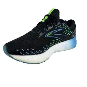 Mens Brooks Glycerin 20 Running Shoes Sneakers Black Blue Size 12 D 1103821D006